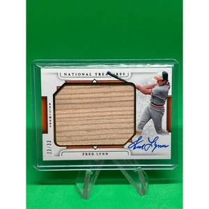 Fred Lynn Bat Relic Auto /33 2024 Panini National Treasures Baltimore Orioles - Picture 1 of 2