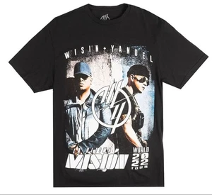 T-Shirt Wisin & Yandel schwarz - Official 2022 Mision World Tour Merch - Bild 1 von 11
