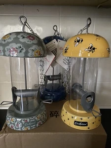 2 X Cath Kidston Hanging Ceramic Glass Bird Seed  Feeder(pick 2 See Description) - Picture 1 of 10