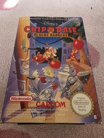 Disney's Chip'N Dale Rescue Rangers Nintendo NES CIB Complete in box