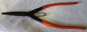 SNAP-ON 14" LONG ORANGE VINYL GRIPS SNAP RING PLIERS #700CP - Picture 1 of 5
