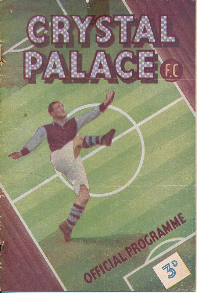 Crystal Palace v Gillingham 1950/1951 - Gills 1st League season - Image 1 of 1