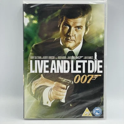 Live And Let Die [DVD] Jame Bond 007  Roger Moore • UK R2 • New & Factory Sealed - Image 1 of 2