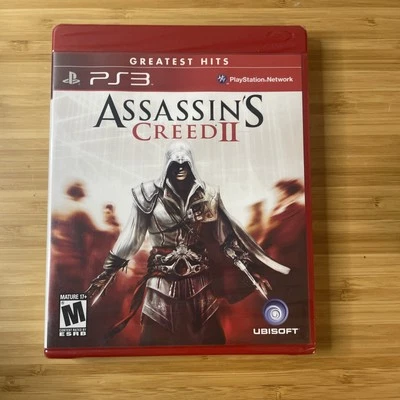 Assassin's Creed II Greatest Hits (Sony PlayStation 3, PS3, 2009) NEW SEALED - Image 1 of 4
