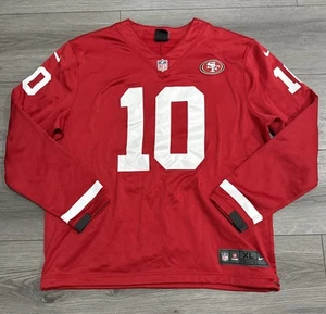 Camiseta térmica de manga larga Nike Jimmy Garoppolo 49ers para hombre talla XL - Imagen 1 de 6