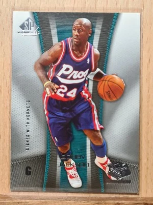 Bobby Jackson #46 2006-07 SP Juego Usado Base Hornets L0110A Foto 1 de 2