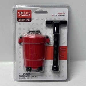 Aspirapolvere USB in miniatura giocattolo da scrivania giocattolo SHOP VAC più piccolo del mondo - Foto 1 di 3