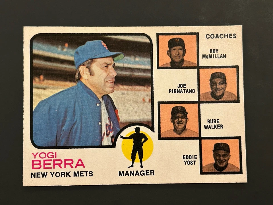 1973 O-Pee-Chee - Yogi Berra, Roy McMillan, Eddie Yost #257 HOF - Image 1 of 4