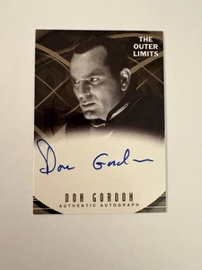 Rittenhouse The Outer Limits Don Gordon As Captain Dave Crowell Autograph A10 - Picture 1 of 2