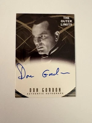 Rittenhouse The Outer Limits Don Gordon As Captain Dave Crowell Autograph A10 - Image 1 of 2