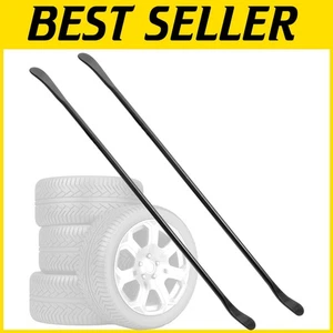 Durable 40Cr Steel Tire Mounting Tools - Ergonomic 39-Inch Tire Spoon Set - Picture 1 of 8