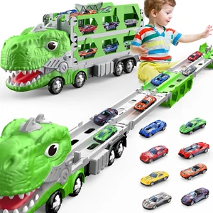 Dinosaur Truck Toys for Kids Toddlers, 5.6-FT Foldable 5-Layer Race - Picture 1 of 12