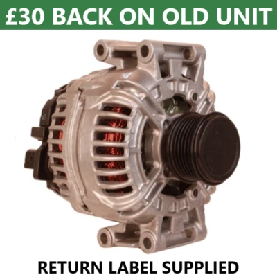 AUDI A4 A5 1.8 2.0 TFSI 2008-2012 BOSCH ALTERNATOR 0124525113 0124525226 - Image 1 of 4