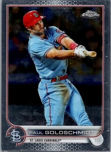 2022 Topps Chrome - Paul Goldschmidt #82 St. Louis Cardinals - Picture 1 of 2