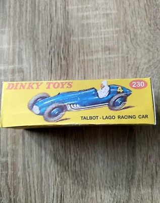 Dinky Promotional Oversize No230 Talbot Lago  - Replica / Copy Box only - Image 1 of 3