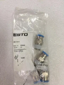 1 PCS NEW gas fitting QS-1/4-8 153005 #E2* - Bild 1 von 4