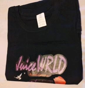 Juice WRLD World Lucid Dreams Black Graphic T-Shirt XXL NEW  - Picture 1 of 4