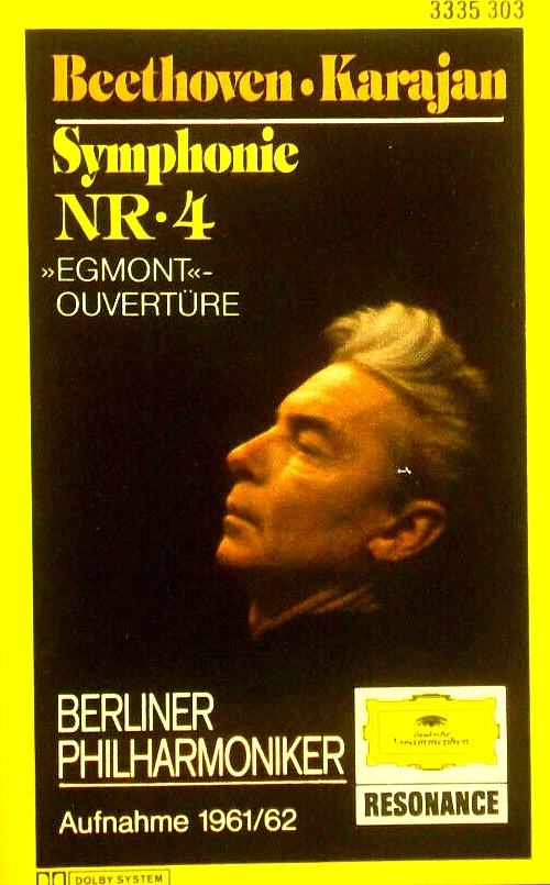 Mc Beethoven - Symphony No. 4, Karajan, I Condition Mint I - Image 1 of 1