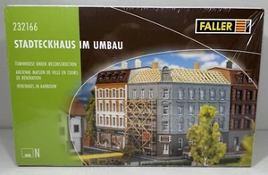 Faller N 232166 Bausatz "Stadteckhaus im Umbau" NEU & OVP - Picture 1 of 3
