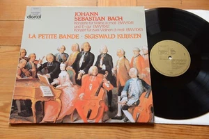 J. S. BACH Violinkonzerte KUIJKEN La Petite Bande LP Harmonia Mundi 295196 - Imagen 1 de 5