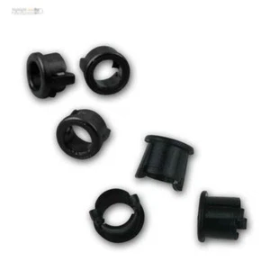 schwarze Ledfassungen für 3mm/5mm LEDs, LED Montageringe Kunststoff Ring Fassung - Bild 1 von 8
