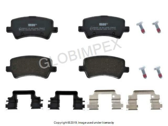 VOLVO S60 V60 (2015-2018) Juego Pastillas Freno TRASERAS FERODO + 1 AÑO DE GARANTÍA  Foto 1 de 1