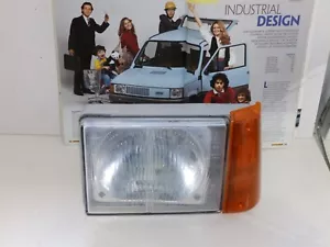 FIAT PANDA 30/45 DEL 80 - ORIGINAL HELMET SX LOW GLASS HEADLIGHT - Picture 1 of 3