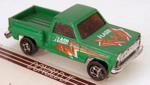 1973-1980 Chevrolet Stepside Pickup Truck Green FLASH 1/64 Scale Diecast - Picture 1 of 2