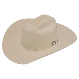 TEXAS ~ SILVER BELLY ~3X Wool FELT HAT~ Western, Cowboy, Rancher, Strait, Gray - Picture 1 of 1