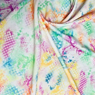 Animal Print Print Nylon Spandex Fabric 60"wide by the Yard for Swimwear - Image 1 of 4