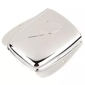 Fender Vintage Style Jazz Bass F Bridge Cover, Cromato - Foto 1 di 1
