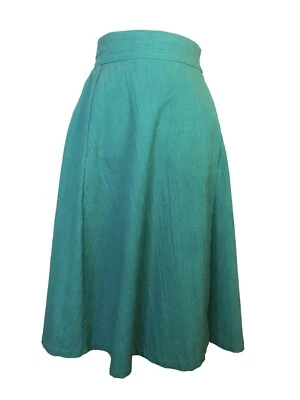 Falda envolvente verde Unionmade vintage años 70 talla 10 talla XS Foto 1 de 4