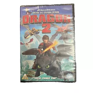 RARE Brand New How To Train You Dragon 2 DVD 2014 Dreamworks Animation - Picture 1 of 2