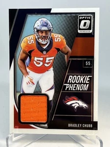 2018 Donruss Optic Rookie Phenom Jerseys Bradley Chubb #RP-BC Rookie RC - Picture 1 of 2