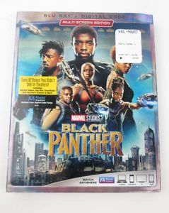 Marvel Black Panther Blu-ray + Digital Code NEW w/slipcover - Imagen 1 de 5