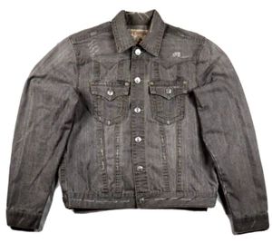 Chaqueta de Jean para Hombre TRUE RELIGION Talla L Gris LEER - Imagen 1 de 8