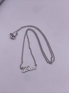 Sterling Silver “Texas” Necklace - Picture 1 of 3