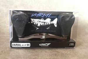 DRT × WCZ VARIAL p.c.d 95 Matte Brown Color Custom Reel Varial Handle NEW Japan - Picture 1 of 2