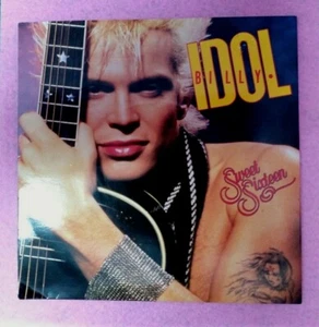 Billy Idol Sweet Sixteen. Beyond Belief. 1987 Chrysalis 7" Vinyl IDOL10 Gloss Sl - Picture 1 of 4