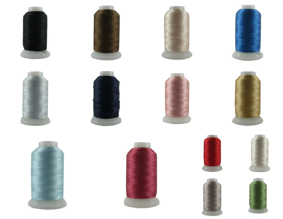 CABLE HILO SEDA 100% PURA BEADSMITH 14 Colores / Talla A-B-C-D-E-F-FF-FFF-0-00 Foto 1 de 1