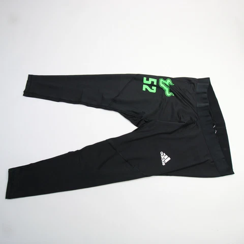 South Florida Bulls adidas Climawarm Compression Pants Men's Black New Cover