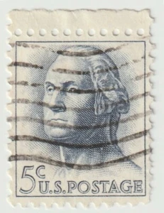 1963 USA - George Washington - 5 Cent Stamp - Picture 1 of 2