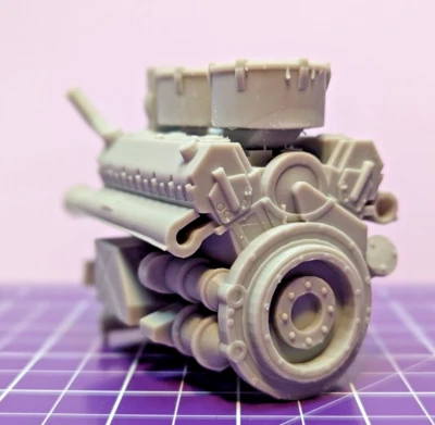 German Maybach-Motor HL 230  Scale 1/16 WW2 - Bild 1 von 4