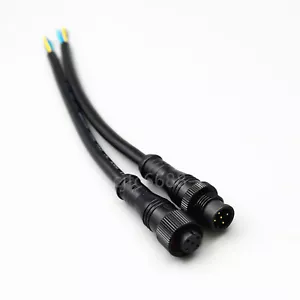 1 Paar IP68 5 Pin 22AWG Stecker Buchse Wasserdicht LED Elektrokabel Stecker Kits - Bild 1 von 5