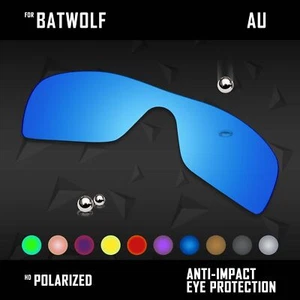 Anti Scratch Polarized Replacement Lenses for-Oakley Batwolf OO9101 Options - Picture 1 of 38