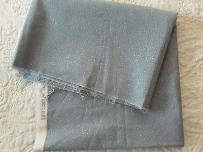 Connecting Threads Quilters Candy Cotton Fabric French Blue w Irregular Dots 2Yd - Image 1 of 4