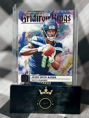 Jaxon Smith-Njigba 2023 Panini Donruss Rookie Gridiron Kings #RGG-7 Seattle RC - Image 1 of 2