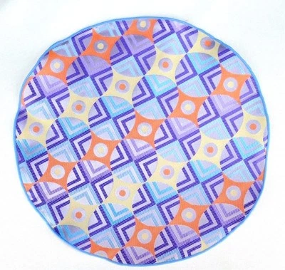 Lord R Colton Masterworks Bolsillo Redondo Atrani Plata Púrpura Seda $75 Venta al por menor Nuevo Foto 1 de 2