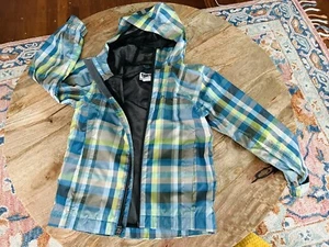 Columbia Check Windbreaker Size S Kids Unisex - Picture 1 of 6