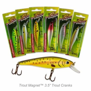 Forellenmagnet 2,5" Crankbait - Farbe wählbar - Bild 1 von 14